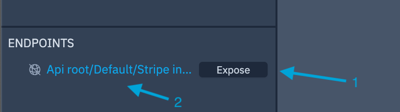 Open Wing Console tunnel The Wing Console tunnel creation